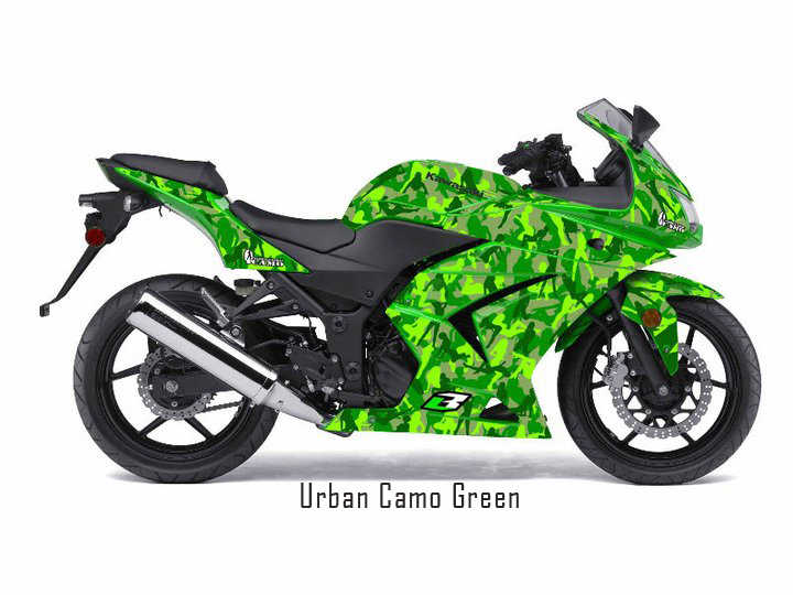 Kawasaki Ninja 250 R Decal Sticker Graphic Kit 2009 2014 model eBay