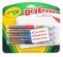CRAYOLA Four Fine Line Dry Erase Markers Student T