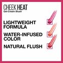 MAYBELLINE Cheek Heat Gel Cream Blush 30 CORAL EMB