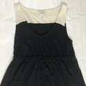 ANN TAYLOR LOFT Black Ivory Colorblock Soft Modal 