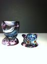 Imperial glass slag owl