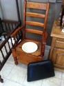 Vintage Commode Chair