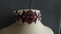 Beaded Choker, American Inspired [bcn001]
