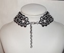 Black and Silver Maru Choker/Necklace