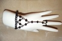 Black Onyx Ring Bracelet