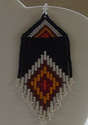 Inspired American Indian Beaded Diamond Fringe Dan