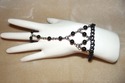 Black Onyx Ring Bracelet