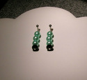 Chantily Round Pearl Necklace and Earrings Set