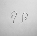 Handcrafted 20 gauge French Hook Earring Component