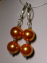 Golden Sunset Necklace, Earrings and Bracelet Set