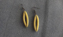 Honeycomb and Olive Delica Pointed Oval Peyote Bea