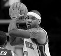 Carmelo Anthony NBA New York Knicks 8X10 Black and