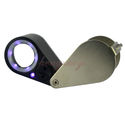 20X Diamond Jewelry Loupe Magnifier + LED & UV lig