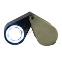 20X Diamond Jewelry Loupe Magnifier + LED & UV lig