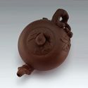 Handmade 320ml Yixing Zisha Unglazed Clay Teapot C