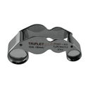 2-In-1 10X 18mm+15X 12mm Jewelry Gem Triplet Loupe