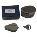 10X Diamond Loupe w LED +UV Light + 21mm Achromati