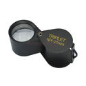 10X 21MM Jewelry Diamond Gem Triplet Loupe Foldabl