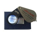 10X Diamond Loupe w LED +UV Light + 21mm Achromati