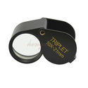 10X 21MM Jewelry Diamond Gem Triplet Loupe Foldabl