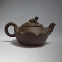 Handmade 280ml Yixing Zisha Unglazed Clay Teapot C