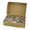 Handmade 50ml 6pcs Double Layer Glass Coffee Tea C