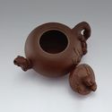 Handmade 320ml Yixing Zisha Unglazed Clay Teapot C