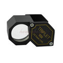 10X Hexagonal Jewelry Diamond Loupe Magnifier w  2