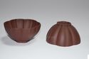 Handmade 2PCS 60ml Chinese Yixing Zisha Unglazed C