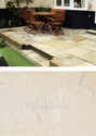 Fossil Buff Indian Sandstone Paving Slabs - Patio 