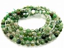 6mm Moss Agate Round Beads