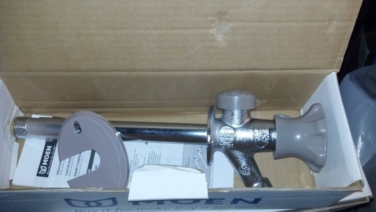 MOEN 200506 Cold Outdoor 6 in. Sill Faucet PPPAEB, Avi Depot=Much More