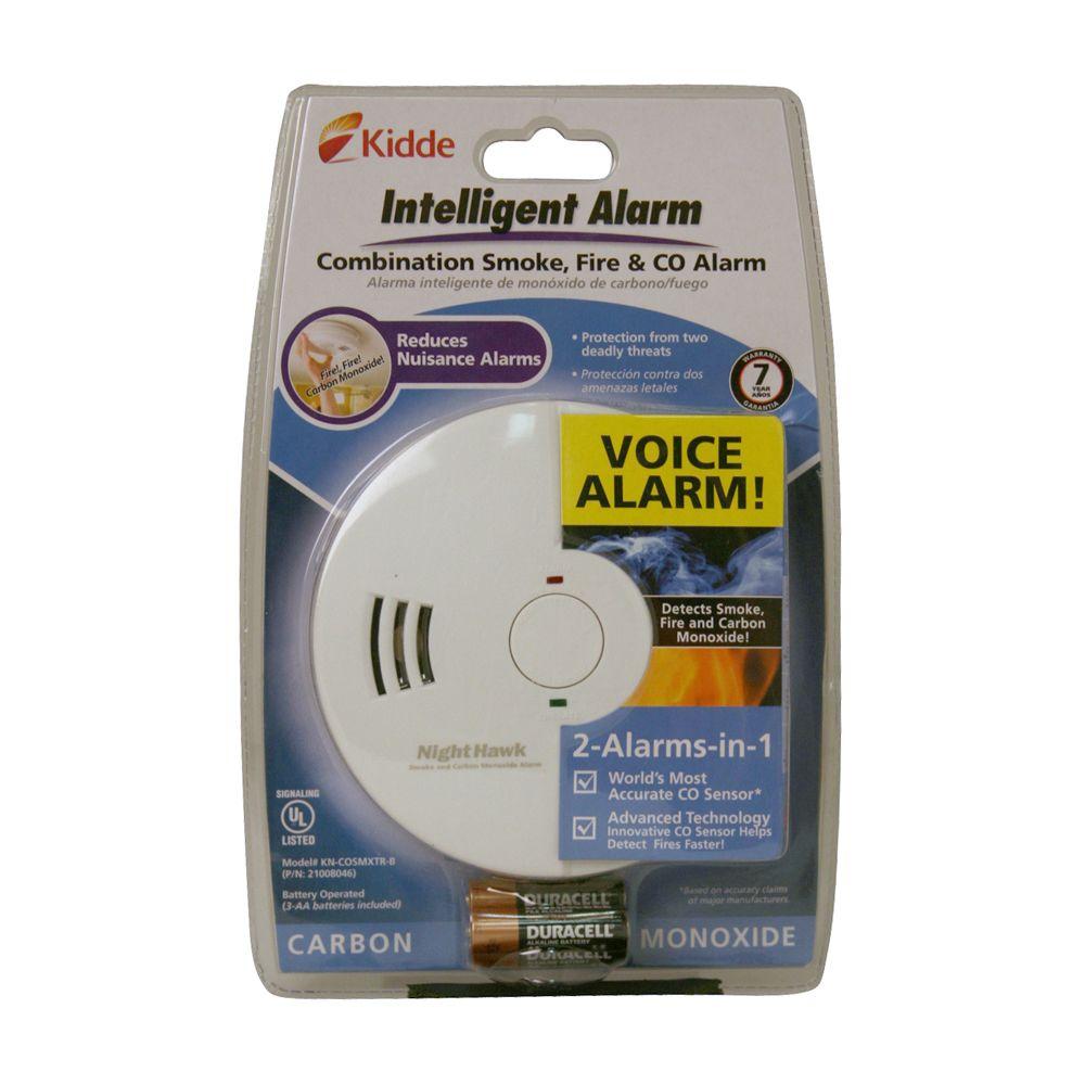 Kidde KN-COSM-XTR-B Combination Smoke And Carbon Monoxide Alarm With ...