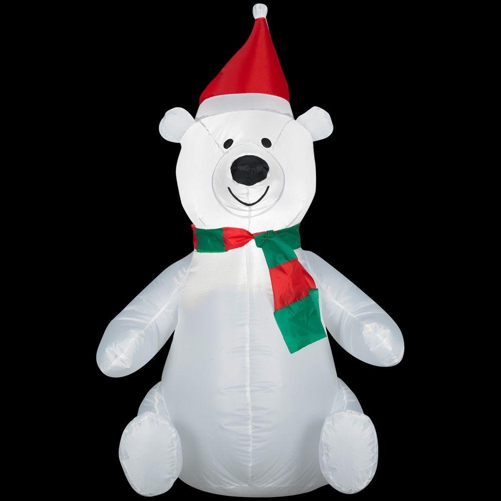 gemmy airblown inflatable polar bear