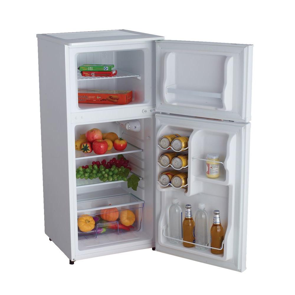 Vissani HVDR450WE 4.5 cu. ft. Mini Refrigerator in White, ENERGY STAR