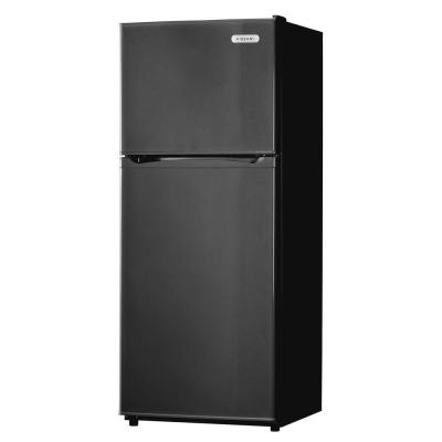 Vissani HVDR1030BE 24 in. W 10 cu. ft. Top Freezer Refrigerator in ...