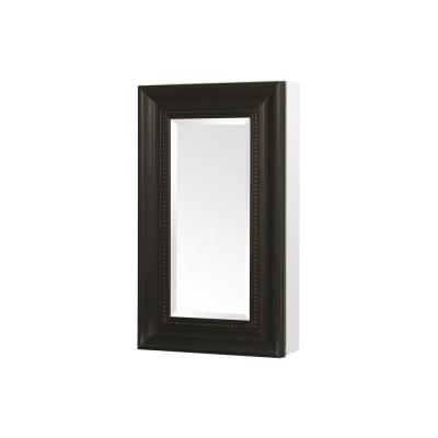 Pegasus SP4607 15 in. x 26 in. Mirrored Medicine Cabinet in Oil Rubbed