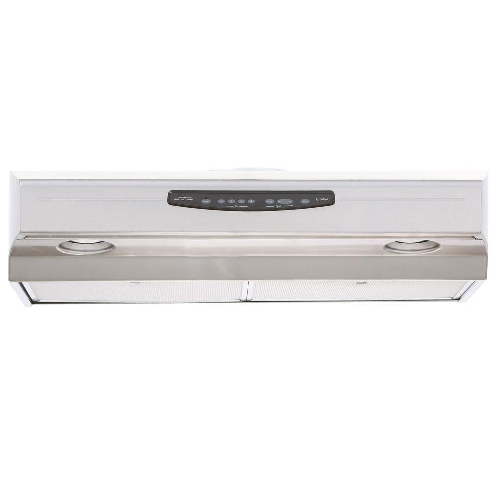 NuTone WS330SS Allure III Series 30 in. Convertible Range Hood in ...