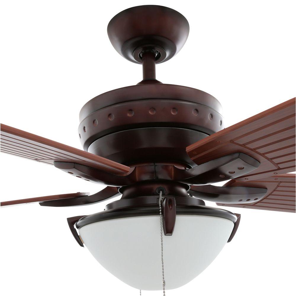 Hampton Bay AC457WB Four Winds 54 in. Indoor/Outdoor Weathered Bronze