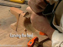 Carving the classical guitar neck luthier video DV