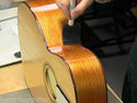 Finishing with water-based lacquer luthier video D