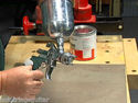 Finishing with water-based lacquer luthier video D