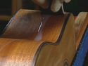 Finishing with water-based lacquer luthier video D