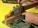 Making the slotted guitar headstock  luthier video