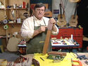 Making the slotted guitar headstock  luthier video