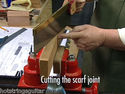 Carving the classical guitar neck luthier video DV