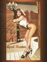 Autographed April Hunter Pic