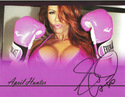 Autographed April Hunter Picture