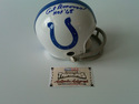 Autographed Art Donovan Mini Helmet