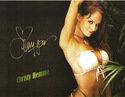 Christy Hemme Autographed Pic